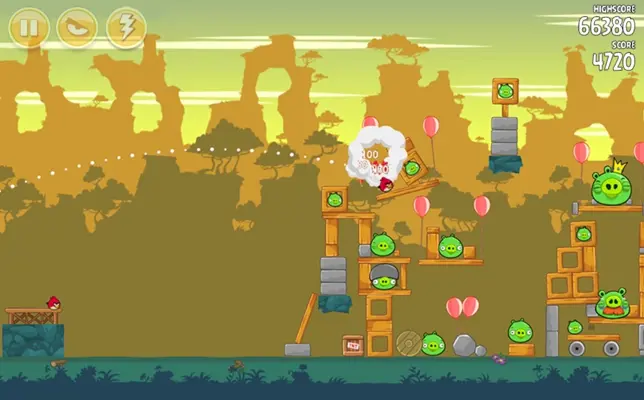 Angry Birds Classic android App screenshot 2